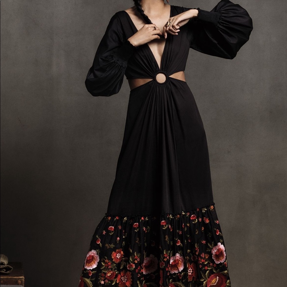 Anthropology maxi dress